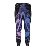 Spiritual Eye of Providence Print Men's leggings