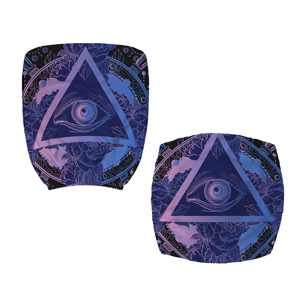 Spiritual Eye of Providence Print Office Chair Cover