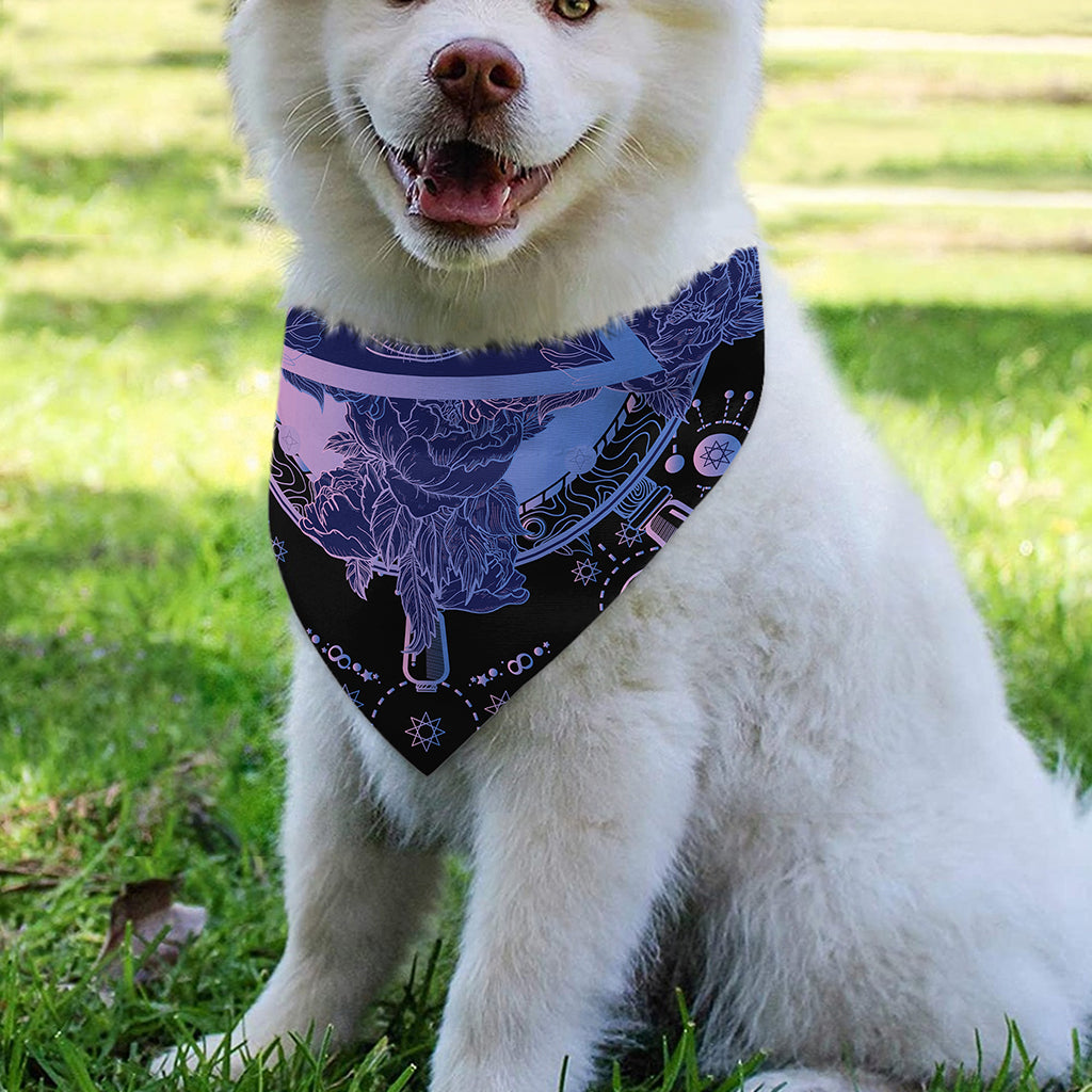 Spiritual Eye of Providence Print Over The Collar Dog Bandana