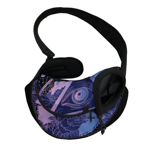 Spiritual Eye of Providence Print Pet Sling Carrier