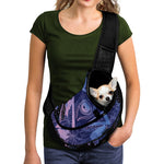 Spiritual Eye of Providence Print Pet Sling Carrier