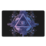 Spiritual Eye of Providence Print Polyester Doormat