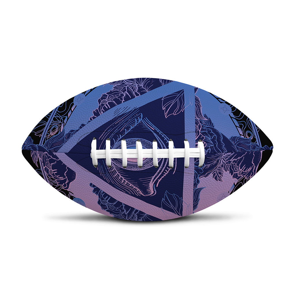 Spiritual Eye of Providence Print Rugby Ball