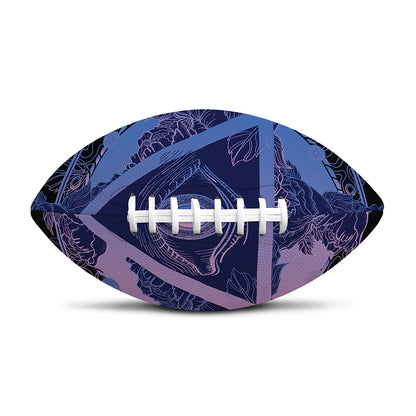 Spiritual Eye of Providence Print Rugby Ball