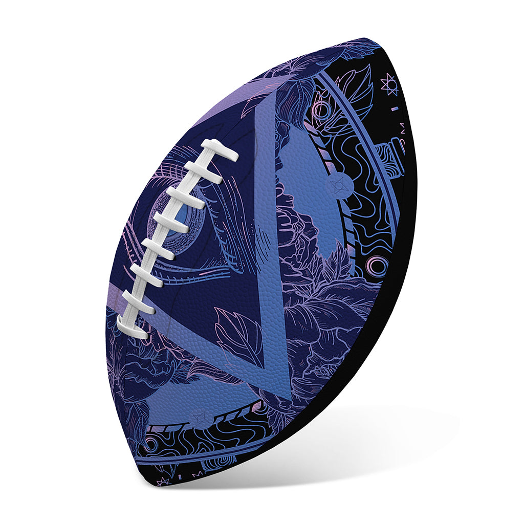 Spiritual Eye of Providence Print Rugby Ball