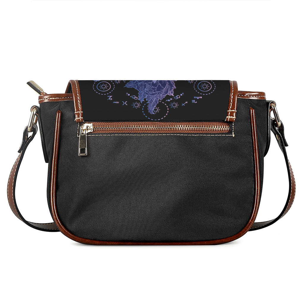 Spiritual Eye of Providence Print Saddle Bag