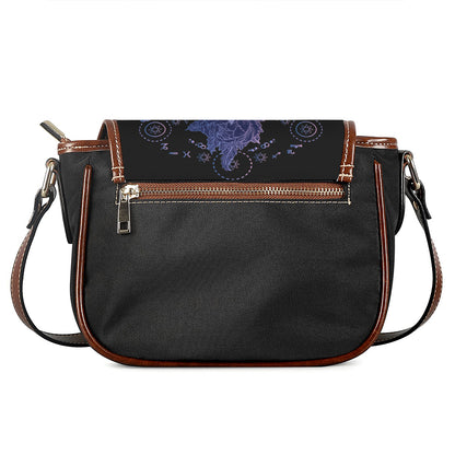 Spiritual Eye of Providence Print Saddle Bag