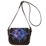 Spiritual Eye of Providence Print Saddle Bag
