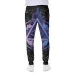 Spiritual Eye of Providence Print Scuba Joggers