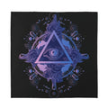 Spiritual Eye of Providence Print Silk Bandana