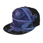 Spiritual Eye of Providence Print Snapback Cap