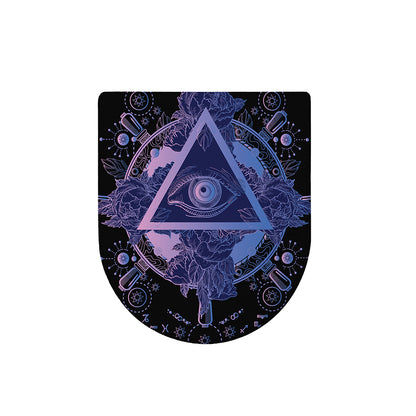 Spiritual Eye of Providence Print Toilet Lid Cover