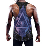 Spiritual Eye of Providence Print Training Tank Top