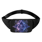 Spiritual Eye of Providence Print Waist Bag