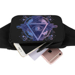 Spiritual Eye of Providence Print Waist Bag