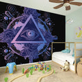 Spiritual Eye of Providence Print Wall Sticker