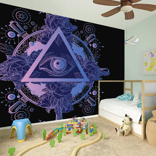 Spiritual Eye of Providence Print Wall Sticker