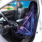 Spiritual Eye of Providence Print Waterproof Car Seat Cover