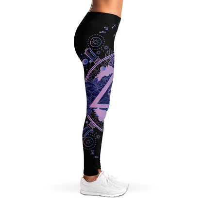 Spiritual Eye of Providence Print Women's Leggings