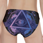 Spiritual Eye of Providence Print Women's Panties