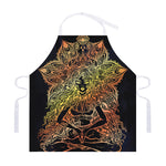 Spiritual Girl Mandala Print Adjustable Apron