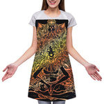 Spiritual Girl Mandala Print Adjustable Apron