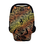 Spiritual Girl Mandala Print Baby Seat Cover