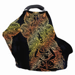 Spiritual Girl Mandala Print Baby Seat Cover