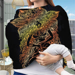 Spiritual Girl Mandala Print Baby Seat Cover