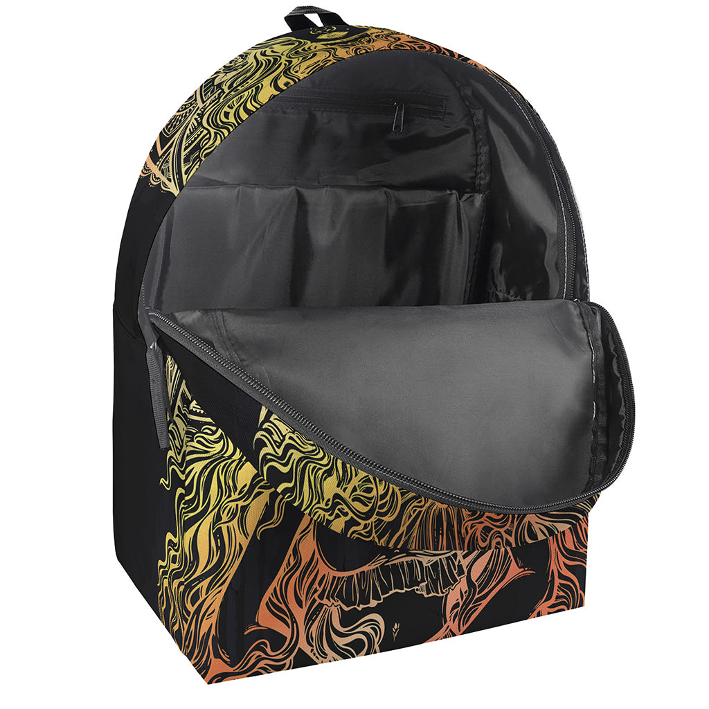 Spiritual Girl Mandala Print Backpack