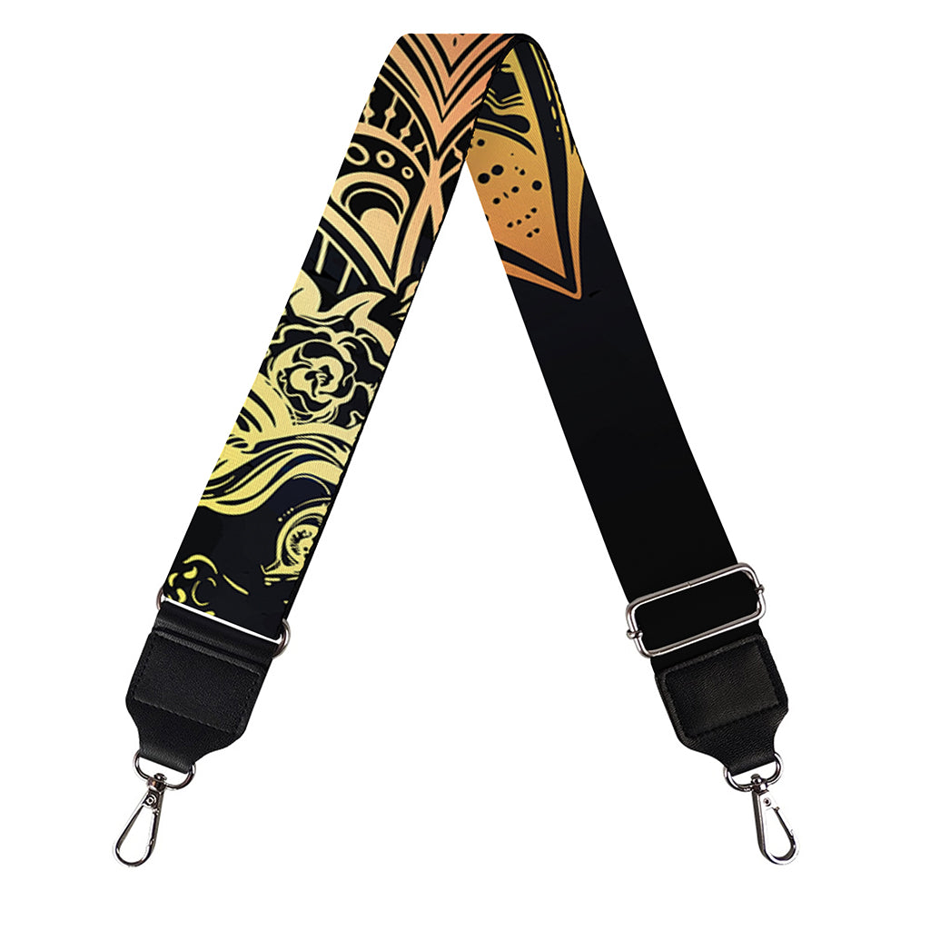 Spiritual Girl Mandala Print Bag Strap