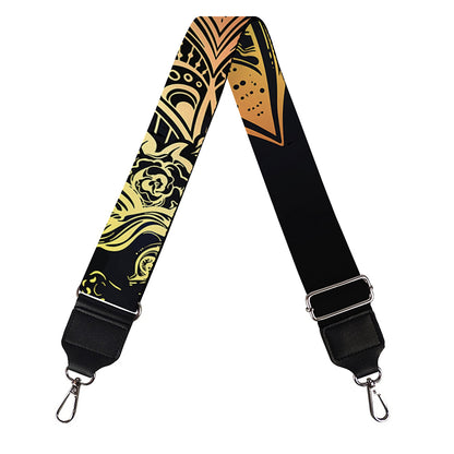 Spiritual Girl Mandala Print Bag Strap