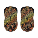 Spiritual Girl Mandala Print Bar Stool Covers