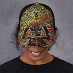 Spiritual Girl Mandala Print Baseball Cap