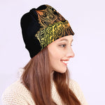 Spiritual Girl Mandala Print Beanie