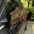 Spiritual Girl Mandala Print Car Side Mirror Covers