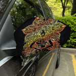 Spiritual Girl Mandala Print Car Side Mirror Covers