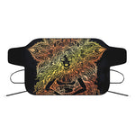 Spiritual Girl Mandala Print Car Windshield Snow Cover