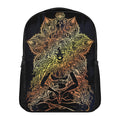 Spiritual Girl Mandala Print Casual Backpack