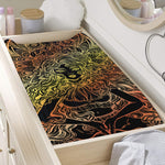 Spiritual Girl Mandala Print Changing Pad Cover