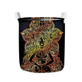 Spiritual Girl Mandala Print Collapsible Laundry Basket
