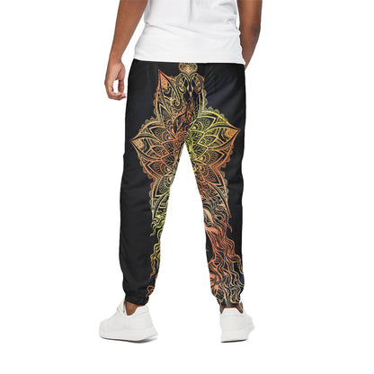 Spiritual Girl Mandala Print Cotton Pants