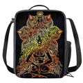 Spiritual Girl Mandala Print Crossbody Lunch Bag