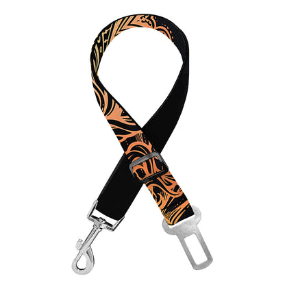 Spiritual Girl Mandala Print Dog Seat Belt