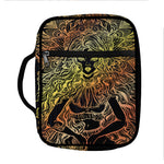 Spiritual Girl Mandala Print Front Pocket Bible Bag