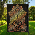 Spiritual Girl Mandala Print Garden Flag