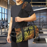 Spiritual Girl Mandala Print Gym Bag
