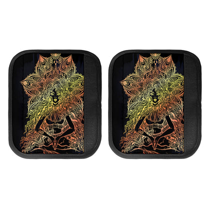 Spiritual Girl Mandala Print Handle Covers