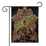 Spiritual Girl Mandala Print House Flag