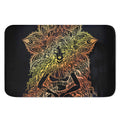 Spiritual Girl Mandala Print Indoor Door Mat